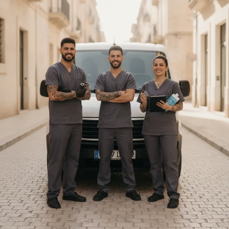 Tatuatore team a Asti